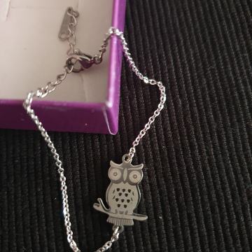 Narukvica kirurški čelik sova