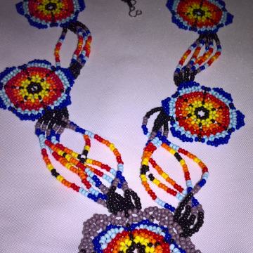 NESVAKIDAŠNJA OGRLICA IZ PERUA-RUČNI RAD