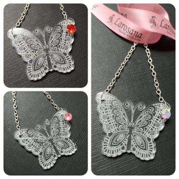 Ogrlica sa privjeskom - leptir