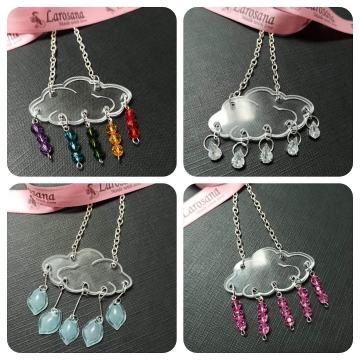 Ogrlica sa privjeskom - oblak