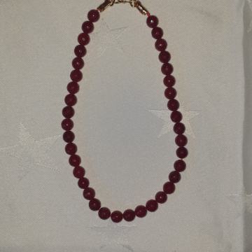 Ogrlica brušeni karneol