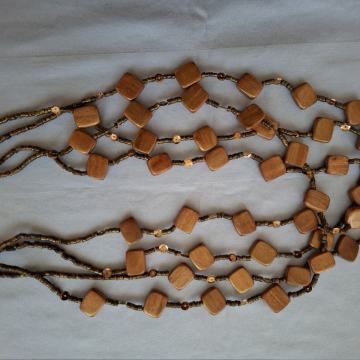 OGRLICA. Četiri niza drvenih pločica. Mob