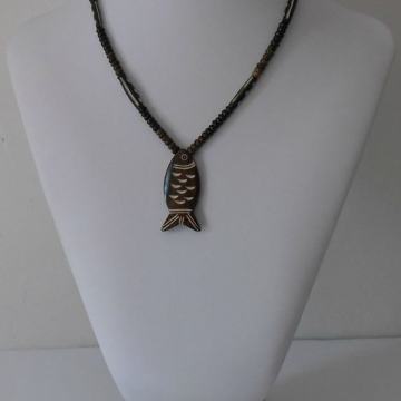 Ogrlica devina kost  NOVO