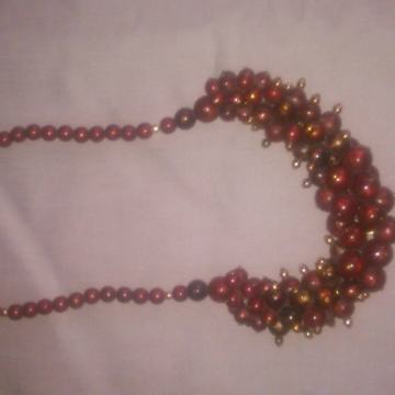 Ogrlica drvene perle