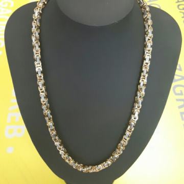 Ogrlica od kirurškog čelika- pozlata