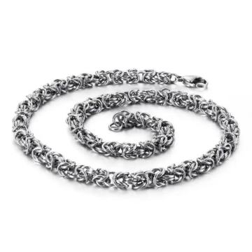 Ogrlica od kirurškog čelika- unisex - Novo!