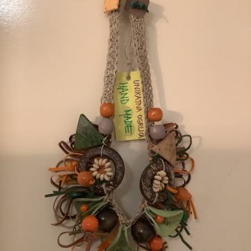 Ogrlice koža+mesing