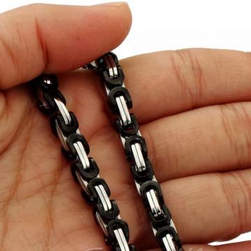 Ogrlica kraljevski vez 8mm -60cm