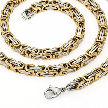 Ogrlica lanac čelik 5mm -cm