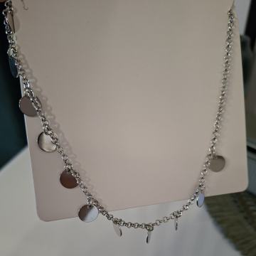 OGRLICA - LANČIĆ BOJA SREBRA  - NOVO