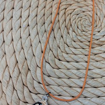 Ogrlica lančić Bubamara - CRNA