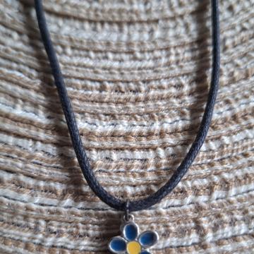 Ogrlica lančić cvijet 3