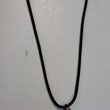 Ogrlica - Lančić cvijet margarita - krem