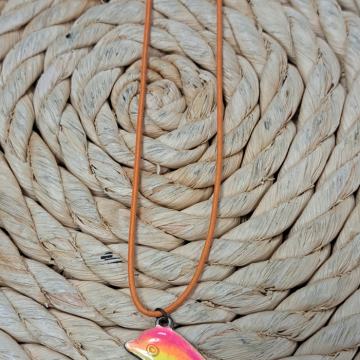 Ogrlica - Lančić delfin šareni