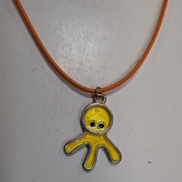 Ogrlica - Lančić Hobotnica- Žuta