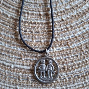 Ogrlica lančić Horoskop Blizanci