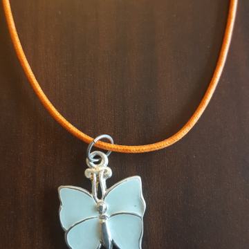 Ogrlica - Lančić Leptir IV Plavi