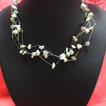 Ogrlica lančić Lomljena II - Ručni rad