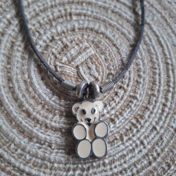 Ogrlica - Lančić Medo bijeli III