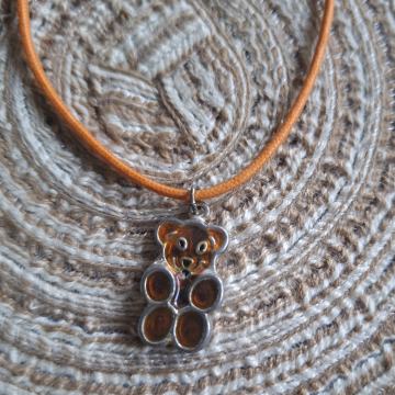 Ogrlica - Lančić Medo smeđi