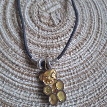 Ogrlica - Lančić Medo žuti III