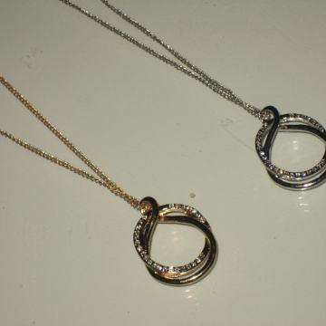 OGRLICA - LANČIĆ boja zlata i srebra   - NOVO