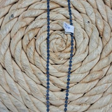 Ogrlica lančić riba zelena bubličasta - lančić