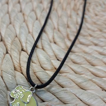 Ogrlica - Lančić slonić limun žuta slon