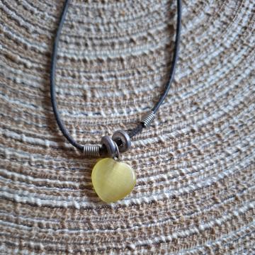 Ogrlica - lančić stakleno srce