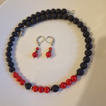 OGRLICA LAVA S KORALJEM %%%