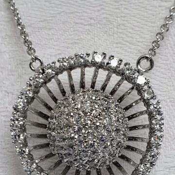 Ogrlica sa privjeskom 925 srebro dizajnerski rad