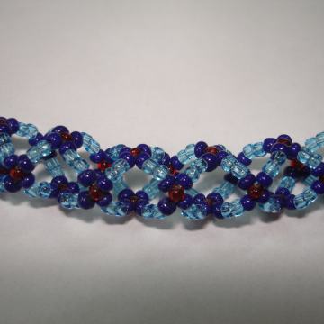 ogrlica od perlica - ručni rad unikat -Samoborski košec