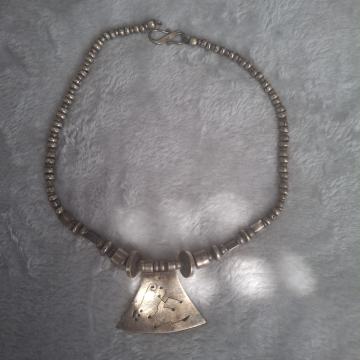 SREBRENI AMULET -Vintage  ogrlica