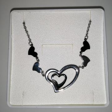 Ogrlica srce novo čelik