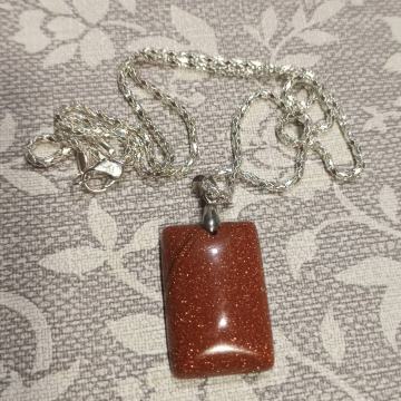 Ogrlica -⚡️zlatni kamen⚡️- Golden Sunstone