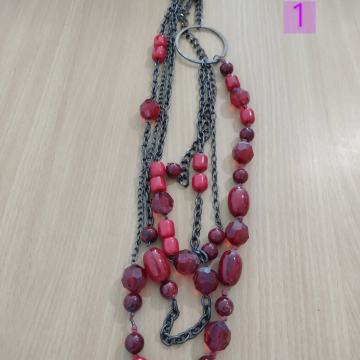 Ogrlice i lančić, 8 kom