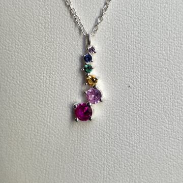 Ogrlice od srebra sa dragim kamenjem