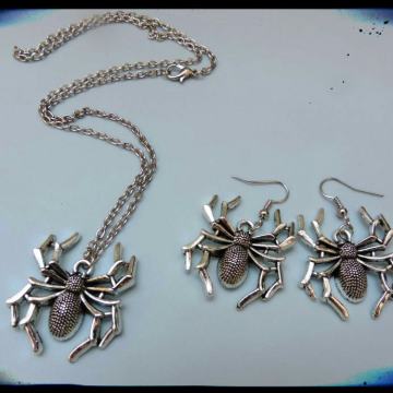 Pauci - komplet ogrlica i naušnice