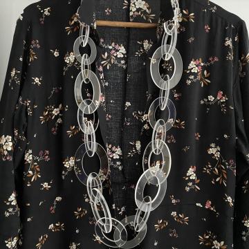 PLASTIČNA OGRLICA OD PROZIRNOG PLEKSIGLASA