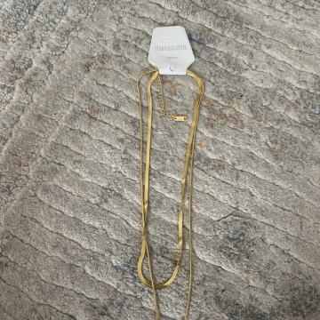 pozlaćena ogrlica 18k