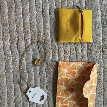 pozlaćena ogrlica s inicijalom R