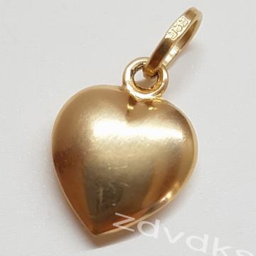 STARI PRIVJESAK, ZLATNO SRCE, ZLATO *585 (14 karata)