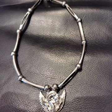 Rock ogrlica sa zmajem - 90 kn