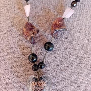 Ručni rad ogrlica s kamenčićima