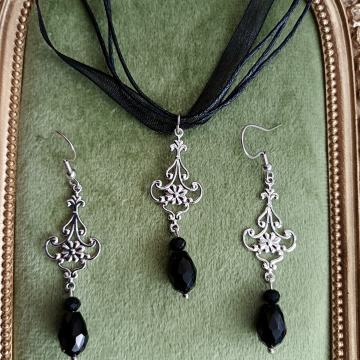 Set gothic victorian nakita