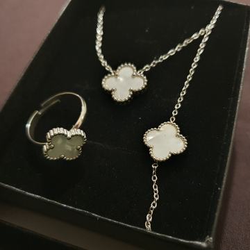 Set kirurški čelik lančić, narukvica i prsten