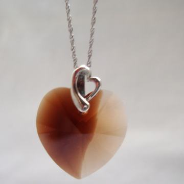 SRCE PRIVJESAK I SREBRNI LANČIĆ 925