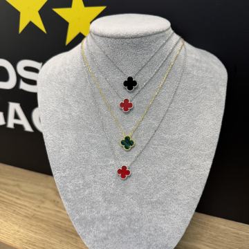 SREBRNA OGRLICA DJETELINA SREDNJA NOVO!