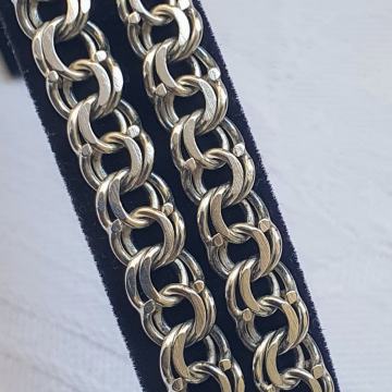 SREBRNA OGRLICA LANAC GARIBALDI SECESIJA NJEMACKA