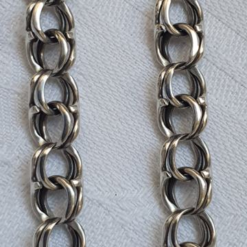 SREBRNI LANAC 925 , OGRLICA 51 cm x 8 mm